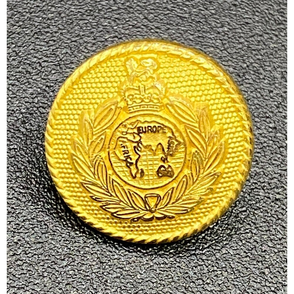Royal Marines Gold Tone London Badge & Button Co Replacement Button - Small (a3)